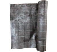 Telo Pacciamatura Professionale Anti Alga/Erbacce, permeabile, Resistente e duraturo (103g/m2) - Stabilizzazione UV - Varie Misure (Verde, Nero, Bianco) - Teli pacciamante (330cm X 100m, Nero)