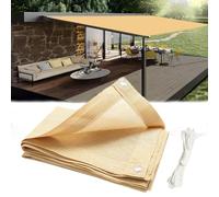 Telo parasole 90% per pergola, 4,6 x 9,1 m, tessuto per esterni con occhielli, perfetto per cortile, giardino, patio, terrazza, gazebo e copertura per portico.