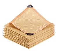 Telo parasole con protezione UV, 3 x 5 m, tessuto a rete traspirante con occhielli per giardino, patio, terrazza, posto auto coperto, copertura per pergola e rete ombreggiante per esterni