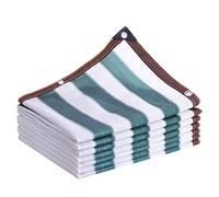 Telo parasole di alta qualità, 80% protezione UV, 3 pezzi, con occhielli, copertura per piante, serre, fienili, rete antivento per protezione solare e privacy