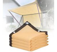 Telo parasole di alta qualità resistente ai raggi UV, per uso esterno, rotolo parasole per serra, con occhielli, copertura in rete per terrazza, pergola e giardino