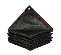Telo parasole in rete con occhielli e bordo nastrato, per giardino, patio, serra, copertura per piante, pergola, protezione UV e durata, 60 x 9 m