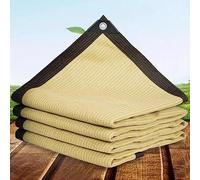 Telo parasole in rete con occhielli, protezione UV, per garage, serra, patio, disponibile nelle misure 3 x 8 m, 4 x 7 m, 5 x 5 m, 5 x 8 m, 6 x 6 m, 6 x 10 m, 7 x 7 m