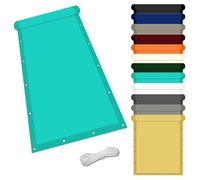 Telo Parasole per Esterni 1.5 x 2.2 m Protezione UV Telo Parasole con Occhielli Multi Couleur et Taille per Giardino Balcone Piscina, Blu Cielo