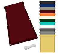 Telo Parasole per Esterni 1.5 x 4 m Protezione UV Telo Parasole con Occhielli Multi Couleur et Taille per Giardino Balcone Piscina, Weinrot