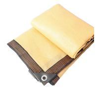 Telo parasole per esterni, 5 x 3 m, 6 x 4 m, 7 x 5 m, 10 x 9 m, 12 x 12 m, resistente ai raggi UV, con occhielli aggiornati, per balcone, patio, cortile, protezione delle piante
