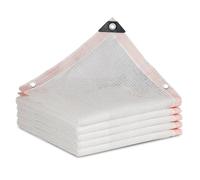 Telo parasole per esterni con occhielli, 55% rete ombreggiante per giardino, patio e terrazza, 1 x 2 m, 2 x 2 m, 2 x 5 m, 2 x 8 m, 3 x 5 m, 4 x 6 m, protezione UV e protezione solare