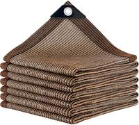 Telo Parasole Per Esterni,Rete ombreggiante,rete ombreggiante con occhielli resistente all'80% ai raggi UV, per pergolati,balconi,giardini,piante,serre,auto,pollai,fienili e cucce per cani all'aperto