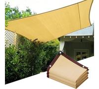 Telo parasole resistente ai raggi UV al 95%, per esterni, per terrazze, giardini e serre, dimensioni personalizzate, 400 cm x 800 cm, con occhielli per una facile installazione