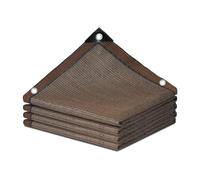 Telo parasole resistente ai raggi UV all'85%, rete resistente per esterni, con occhielli per serra, patio, cortile, balcone, privacy - 8 x 14 m