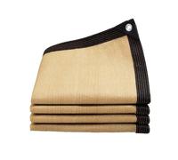 Telo parasole resistente ai raggi UV con occhielli - 9 x 9 m copertura ombreggiante per esterni, per patio, cortile, serra, posto auto coperto, canili per cani, tessuto a rete per la massima