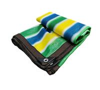 Telo parasole resistente ai raggi UV per giardino e patio, tessuto a rete con occhielli per serre e pollai, 4 x 10 m, rete ombreggiante per esterni