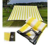 Telo Parasole, Rete Ombreggiante Da Giardino Con Effetto Ombra Al 50%, Copertura Ombreggiante per Esterni Con Occhielli, Vele Parasole per Patio Cortile Giardino Portico Prato E Pergola(9.84x9.84ft)