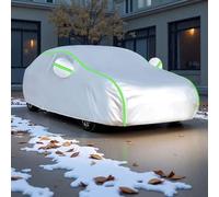 Telo per auto per fia-t Punto Evo(2005-) telo copriauto da esterno,Design aderente contro Non c'è bisogno di pulire l'auto o di spalare la neve ogni giorno