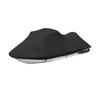 Telo per Barche Copertura Consolle Centrale Barca Copri Barca Telo Copertura Barca 210D Rimorchiabile, Impermeabile Compatibile con V-Hull, Tri-Hull, Runabout(Color:Black,Size:16to18FT: 636x332cm)