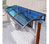 Telo per finestra, in resina UV e pioggia, per giardino, patio e ingresso, copertura Ilated per sole e pet, pannello di copertura blu