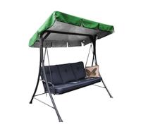 Telo Per Gazebo Copertura for sedia da altalena Copertura superiore for sedia da altalena for parco giochi Tettoia parasole impermeabile, Verde, 164x114x15 cm(Green195 125 15cm)