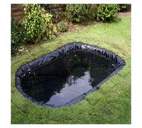 Telo per laghetto in HDPE, 6 x 4 m, resistente, impermeabile, flessibile, per giardino, stagno per pesci, piscina all'aperto, copertura per laghetto resistente, fontana per cortile