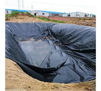 Telo per laghetto in HDPE - Membrana Impermeabile e Resistente al Freddo per laghetti, cascate e fontane - Facile da Tagliare, Resistente, 5 x 12 m (16 Piedi x 40 Piedi) per Tutte Le caratte