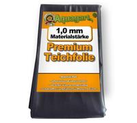 Telo per laghetto in PVC 15m x 2m 1,0mm, pellicola nera per il laghetto da giard