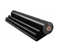 Telo per Laghetto Nero in HDPE, 2x4m 2.5x6m 4x5m 5x6m 6x8m 8x12m 10x12m Rivestimento per Laghetto Resistente, Fodera per Laghetto Flessibile per Piscina Giardino per Laghetti (Size : 5x7m(16.4x23ft)