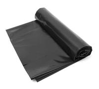 Telo per laghetto nero, rivestimento per impieghi gravosi, 5 mil di spessore, rivestimento flessibile per laghetti in HDPE con pesci, cascate, giochi d'acqua, fontane da giardino, facile da tagliare(6