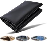 Telo per laghetto Nero, Spesso e Flessibile, 1x2,5 Metri, Adatto per laghetti per Pesci, Giardini, Giochi d'Acqua, ECC., è la Scelta Ideale per Giochi d'Acqua paesaggistici, Baia 9x10,5 metr