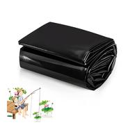 Telo per laghetto pretagliato per cascate flessibili, membrana resistente agli strappi per laghetti e paesaggi, telone in gomma impermeabile da 2 x 2 m a 15 x 13 m