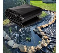 Telo per laghetto resistente, 3 x 2 m, 5 x 6 m, 7 x 8 m, 8 x 10 m, in polietilene impermeabile, per giardino e laghetti per pesci, membrana durevole per piscina, ideale per la copertura del laghetto