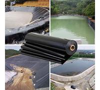 Telo per laghetto, Telo Impermeabile in HDPE Resistente - Telo antistrappo per laghetti, Laghi, cascate, ruscelli e fontane - Spessore Resistente 0,2 mm/0,3 mm - Essenziale per Il Giardino a