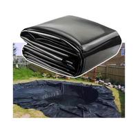 Telo per laghetto, Telo in HDPE da 8 Mil per laghetto per Pesci da 1 a 15 m, Tappetino Resistente per laghetto Koi per cascate, fontane da Giardino e ruscelli, Facile da Tagliare (5x7 m) - P