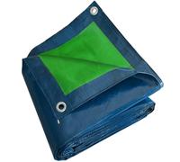 Telo per Legna 8x12 m - TECPLAST - SR150BO - Blu e Verde - Alta Qualità - Telone impermeabile per coprire Legna da ardere