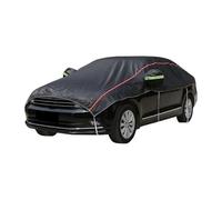 Telo Per Parabrezza Neve Copriauto Universale Per Mezza Copertura Impermeabile Esterni Oxford Protezione Solare Pioggia UV Antipolvere(Sedan Black)