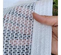 Telo per patio, 3,5 m x 6,1 m, resistente ai raggi UV, copertura in rete con occhielli per piante, verdure, polli, cani, serre, resistente protezione all'ombra per esterni