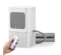 Telo per raffreddamento materasso, dispositivo di raffreddamento elettrico con ciclo dell'acqua, telo di raffreddamento regolabile con telecomando, serbatoio acqua visibile da 2L, per chi soffre il