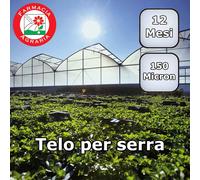 Telo per serra Film in Polietilene 150 Micron - 12X25