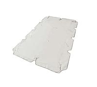 VivaGarden Telo per Tetto Dondolo da Giardino 3 Posti in Poliestere 200x112 cm colore Bianco - CU805737