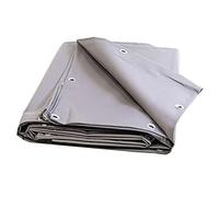 Telo Protettivo 2x3 m Grigio - Garantia de 10 anni TECPLAST - XP640MU - Telo PVC impermeabile - Resistenza Anti-UV - Prodotto in Francia