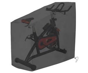 Telo protettivo per cyclette, 420D, impermeabile, con cinghie regolabili, antivento, antipolvere, per cruiser, trike, scooter, tapis roulant, sellino, sella moto