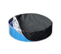 Telo protettivo per piscina | copertura da bagno piscina rotonda, diametro 82 cm, 122 cm, resistente ai raggi UV pieghevole, copertura di protezione per piscina, vasca idromassaggio e accessori