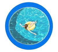 Telo protettivo rotondo per piscina, tappetino protettivo durevole per terrazza | base per piscina spessa imbottita, tappetino protettivo per piscina, giardino, terrazza, barca, tappeto circolare Rob