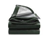 Telo Protettivo Telone Impermeabile per Esterno 240x320cm Army Green | Telone Con Occhielli, In Tessuto Impermeabile, Con Occhielli Per Piscina Trampolino Gazebo Mobili Da Giardino