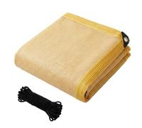 Telo protettivo UV e Sail, 3,2 m x 3,2 m, impermeabile, con occhielli, perfetto per patio, giardino, pergolato, terrazza, parasole per la massima protezione dai raggi UV