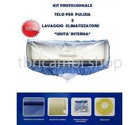 TELO PULIZIA LAVAGGIO CLIMATIZZATORE KIT PROFESSIONALE 9/12/18 BTU LUNGH.1 MT
