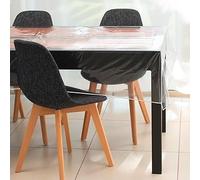 Telo PVC Trasparente 140x240cm Impermeabile Copritavolo Antipolvere Multiuso