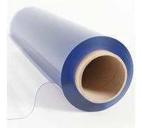 Telo PVC Trasparente Impermeabile per Interni ed Esterni, Taglio al Mezzo Metro Lineare, Vari Spessori e Altezze, Tovaglia Plastificata Copritavolo Trasparente (ALTEZZA PEZZA 140 CM, SPESSORE 0,50 MM)