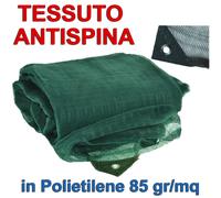 Telo Rete per Raccolta Olive Rinforzata 85 gr/mq Occhiellata Antispina Apertura