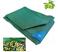 Telo rete raccolta olive antispina antistrappo occhiellato rinforzato 90 gr/mq