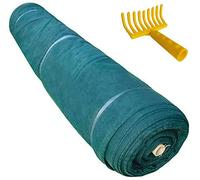 Telo rete raccolta olive antispina pesante in rotolo mt 6x50 rastrello OMAGGIO