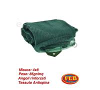 TELO RETE RACCOLTA OLIVE TESSUTO ANTISPINA ANGOLI RINFORZATI 85GR/MQ POLIETILENE